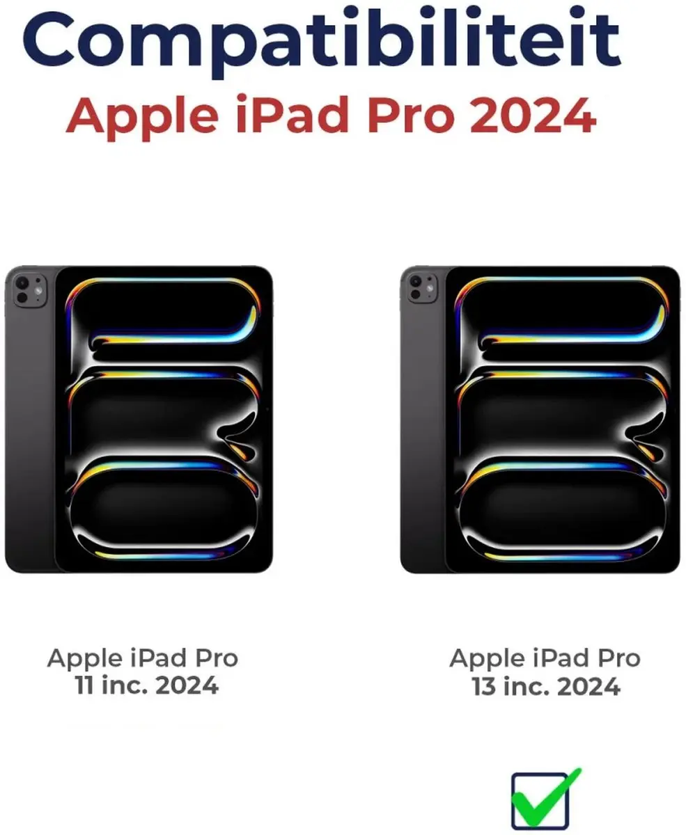 Rosso Element iPad Pro 13 2024/2025 Hoes - Bruin