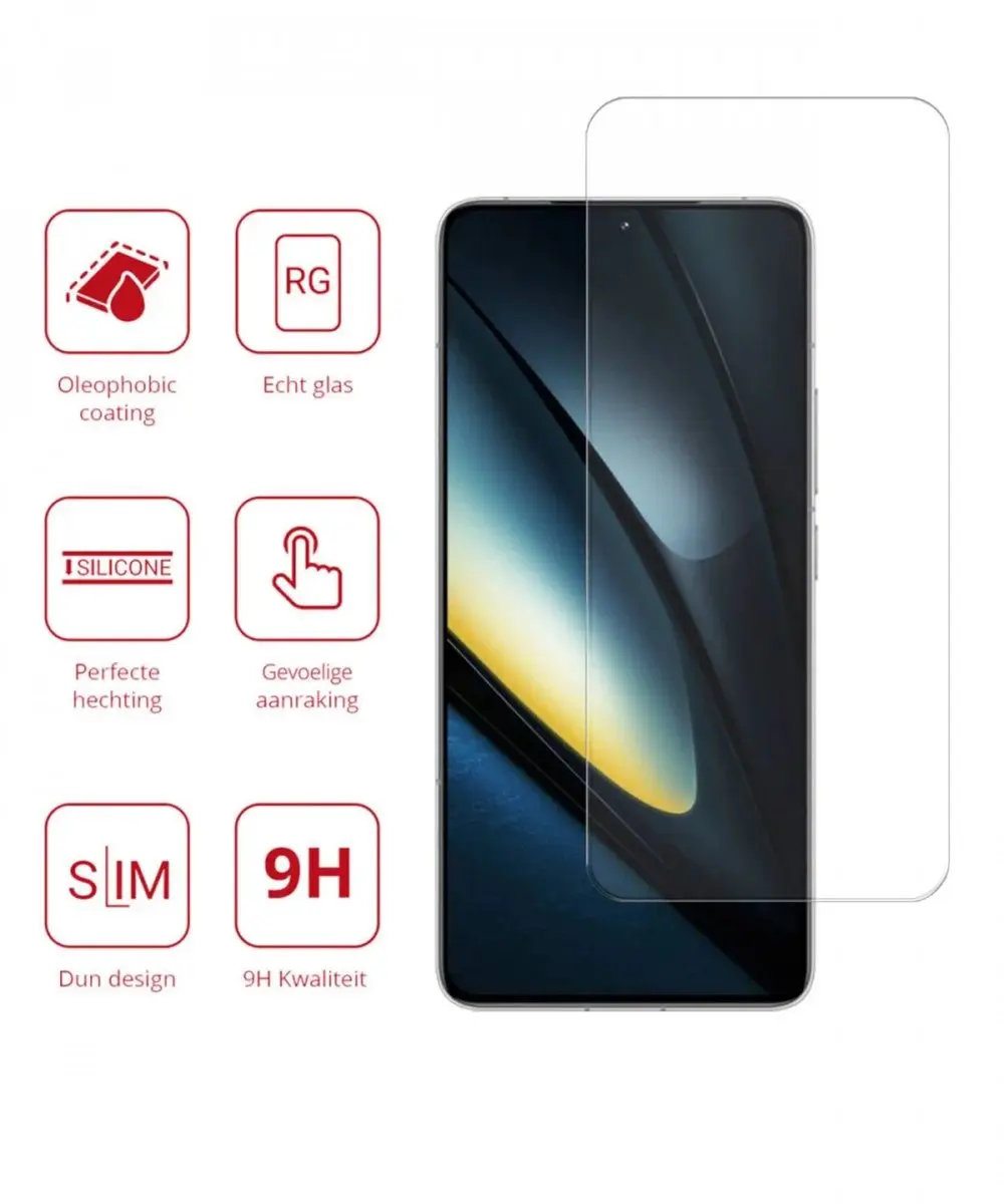 Rosso Screen Protector Xiaomi Poco F6 Pro - 9H Tempered Glass
