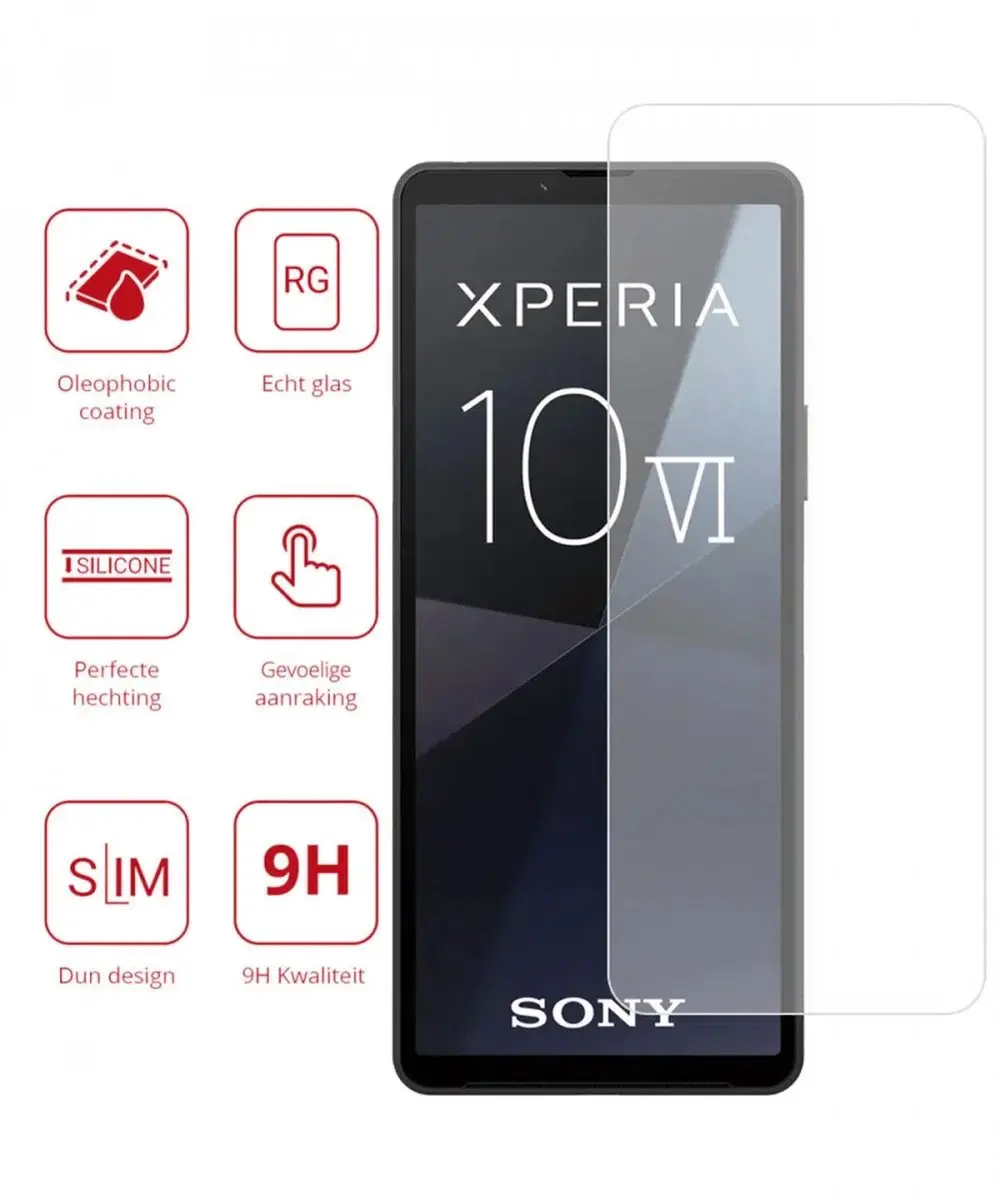 Rosso Screen Protector Sony Xperia 10 VI - 9H Tempered Glass