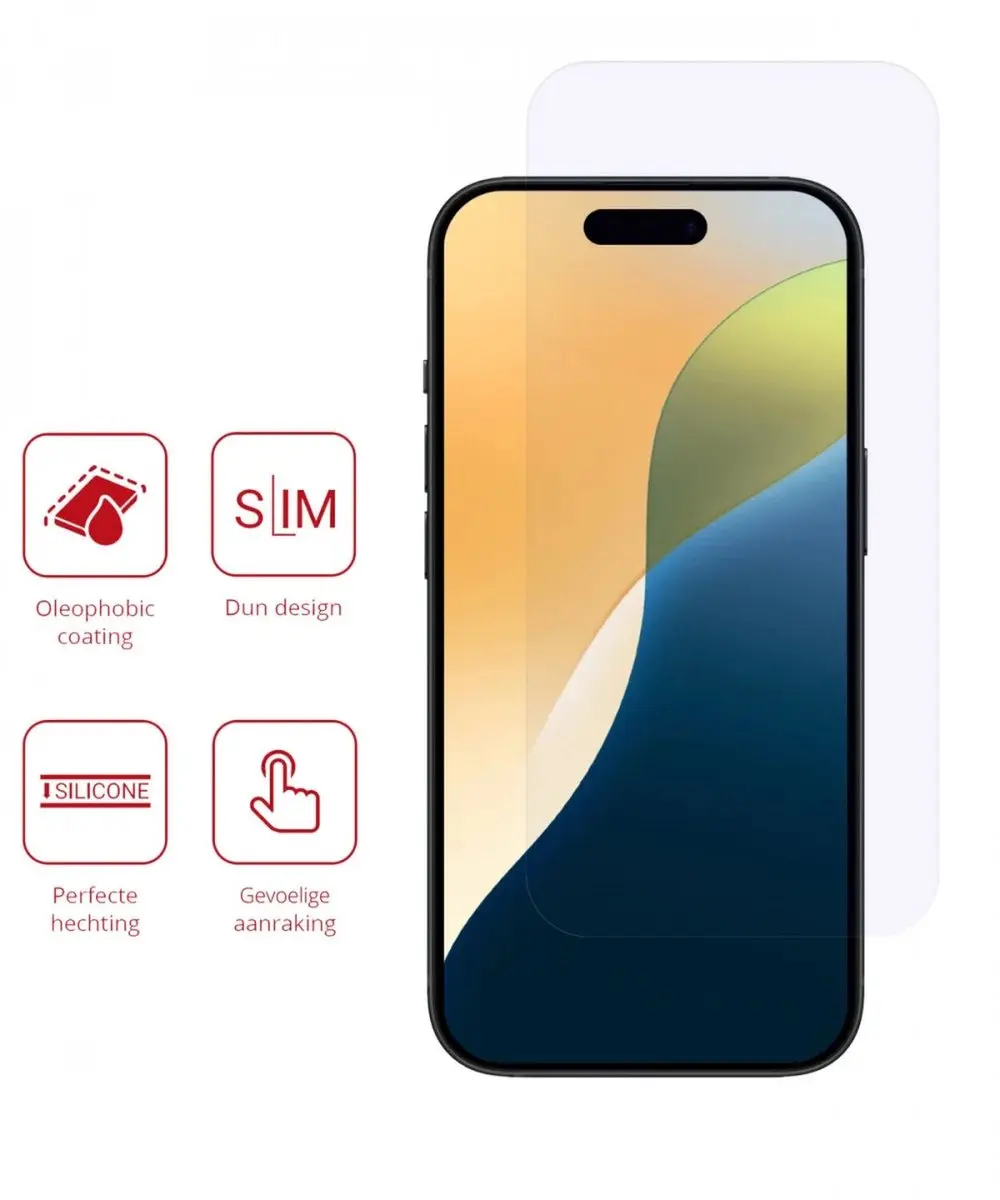 Rosso Screen Protector iPhone 16 Pro Max - 2 Stuks