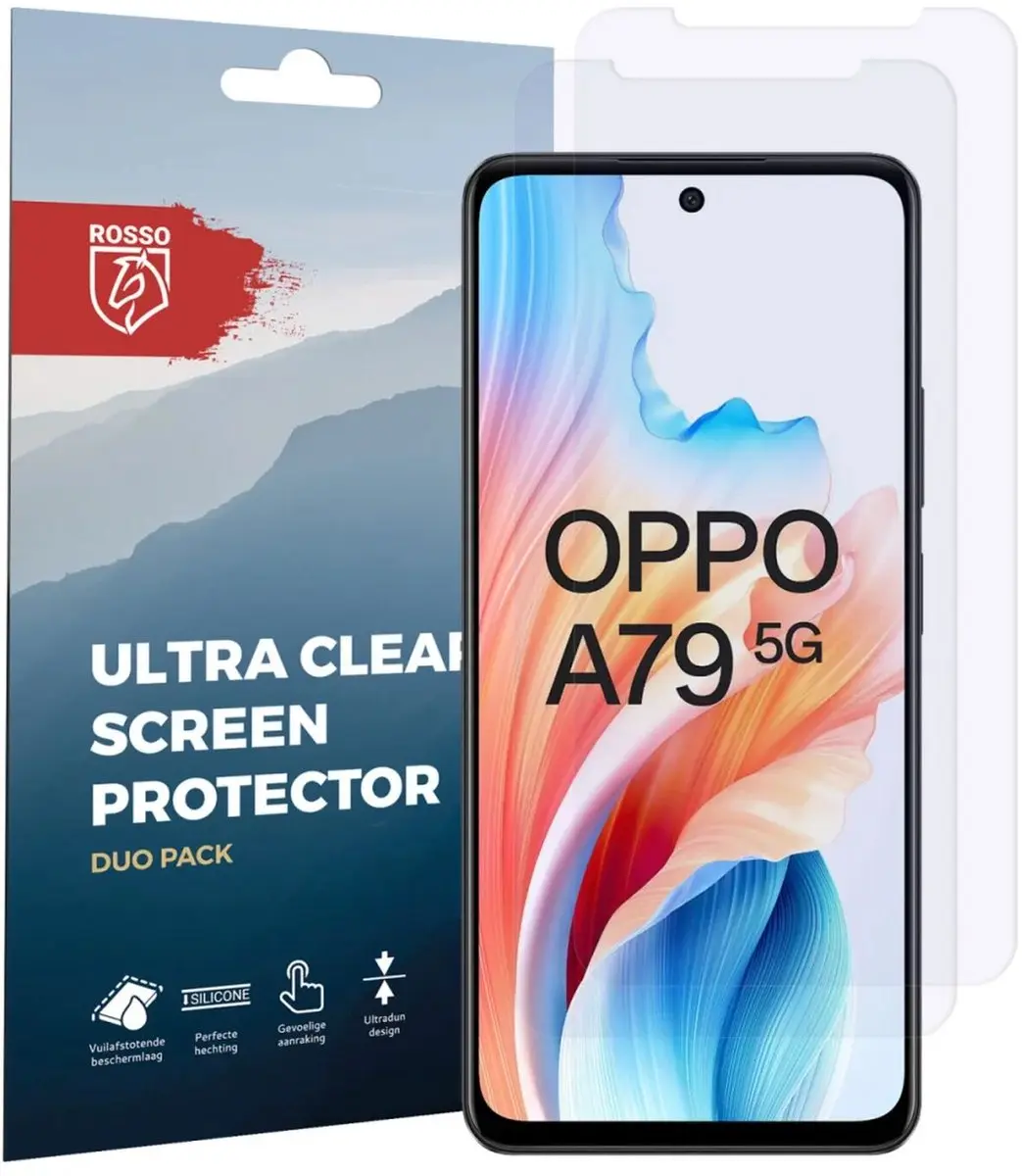 Rosso Screen Protector Oppo A79 - 2 Stuks