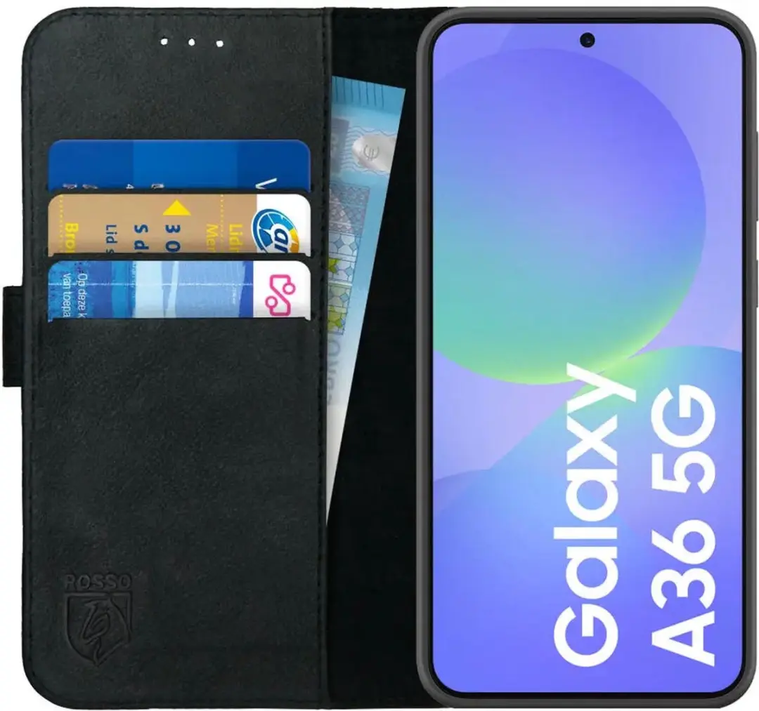 Rosso Deluxe Echt Leer Hoesje Samsung Galaxy A36
