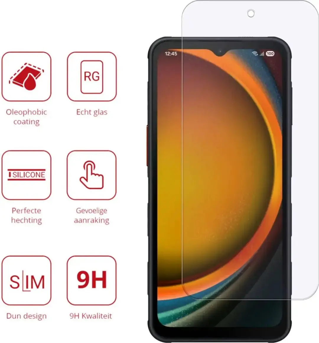 Rosso Screen Protector Samsung Galaxy Xcover 7 Pro - 9H Tempered Glass