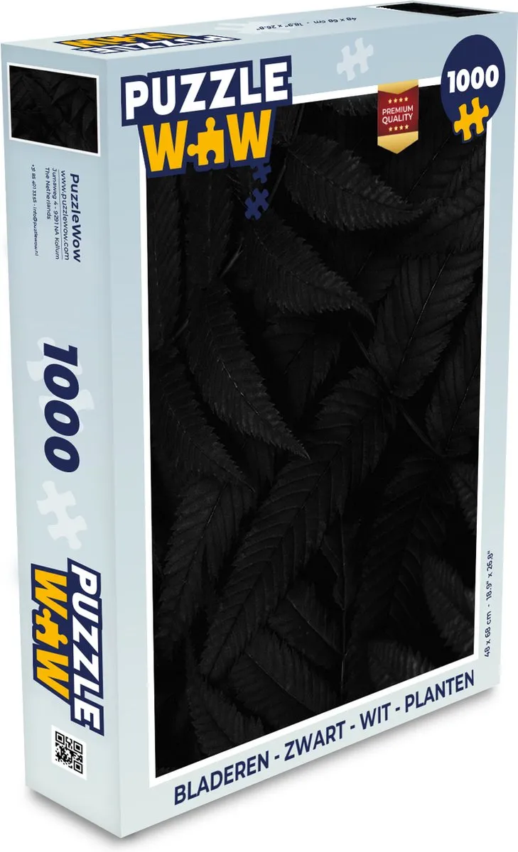 PuzzleWow Botanische Legpuzzel 1000 Stuks