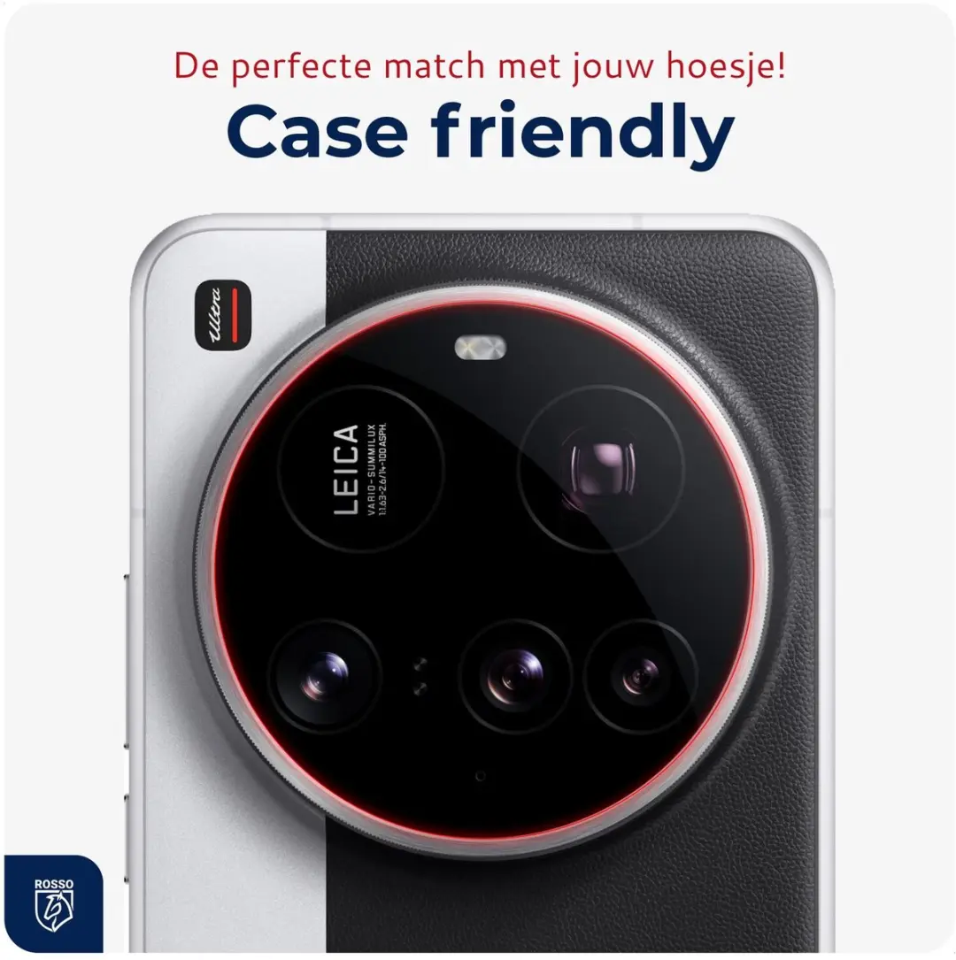 Rosso Camera Protector Xiaomi 15 Ultra - Ultra Dun Glas - Transparant