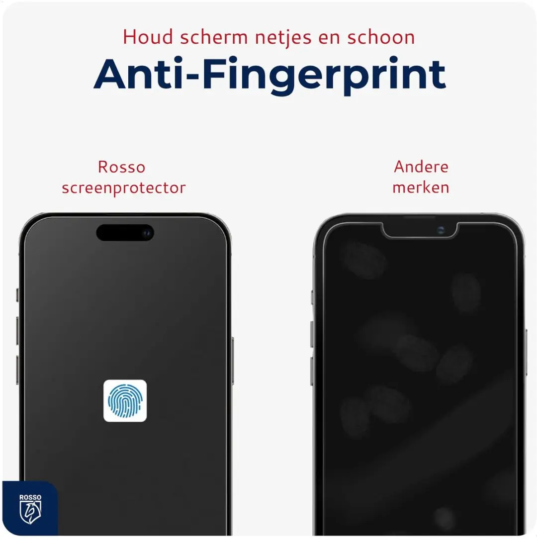 Rosso Anti-Reflectie Tempered Glass iPhone 17 Pro Max - 1 Stuk