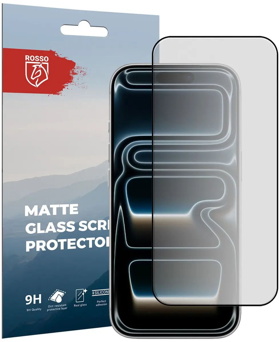 Rosso Anti-Reflectie Tempered Glass iPhone 17 Pro Max