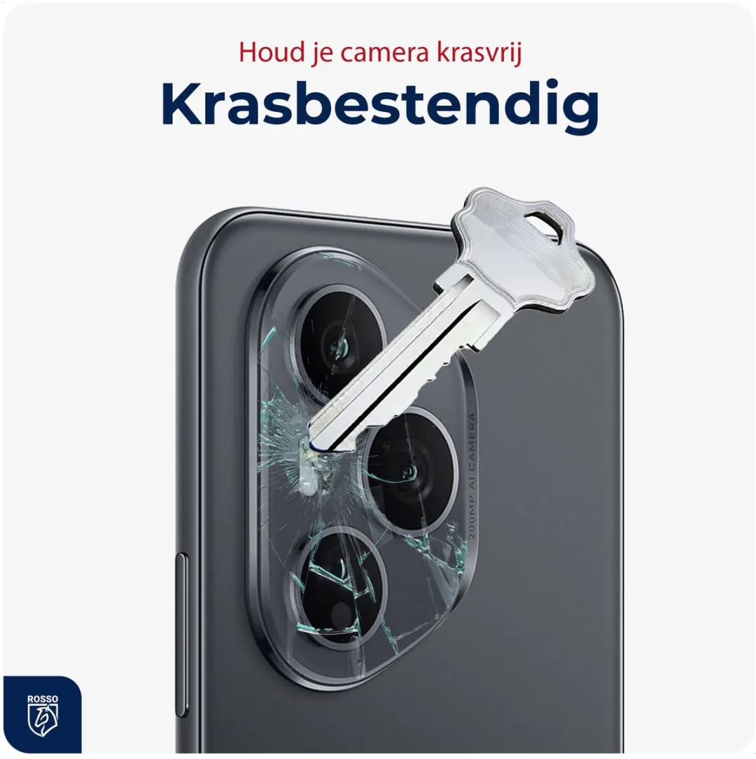 Rosso Camera Protector Honor Magic5 Pro - Ultra Dun Glas - Transparant - afbeelding 6 van 6