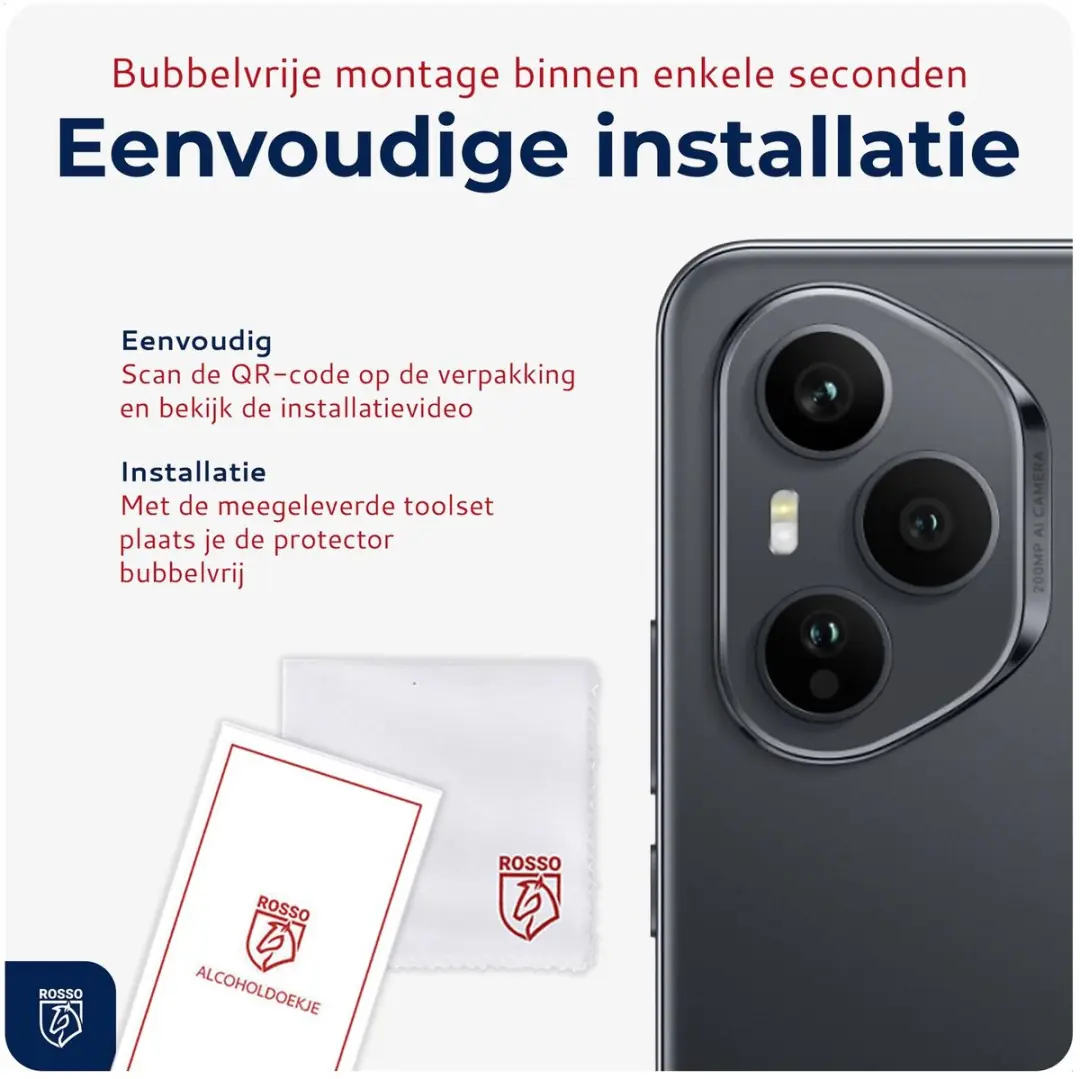 Rosso Camera Protector Honor Magic5 Pro - Ultra Dun Glas - Transparant