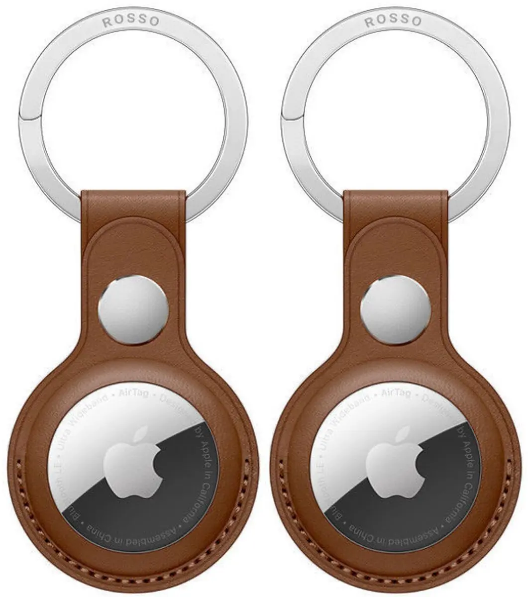 Rosso Element Hoesje Apple AirTag Sleutelhanger
