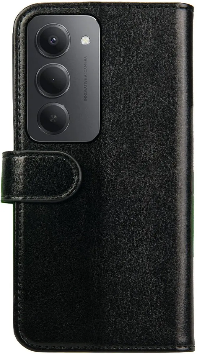 Rosso Element Wallet Book Case Xiaomi Redmi 15 - 3 Pasjes - Zwart