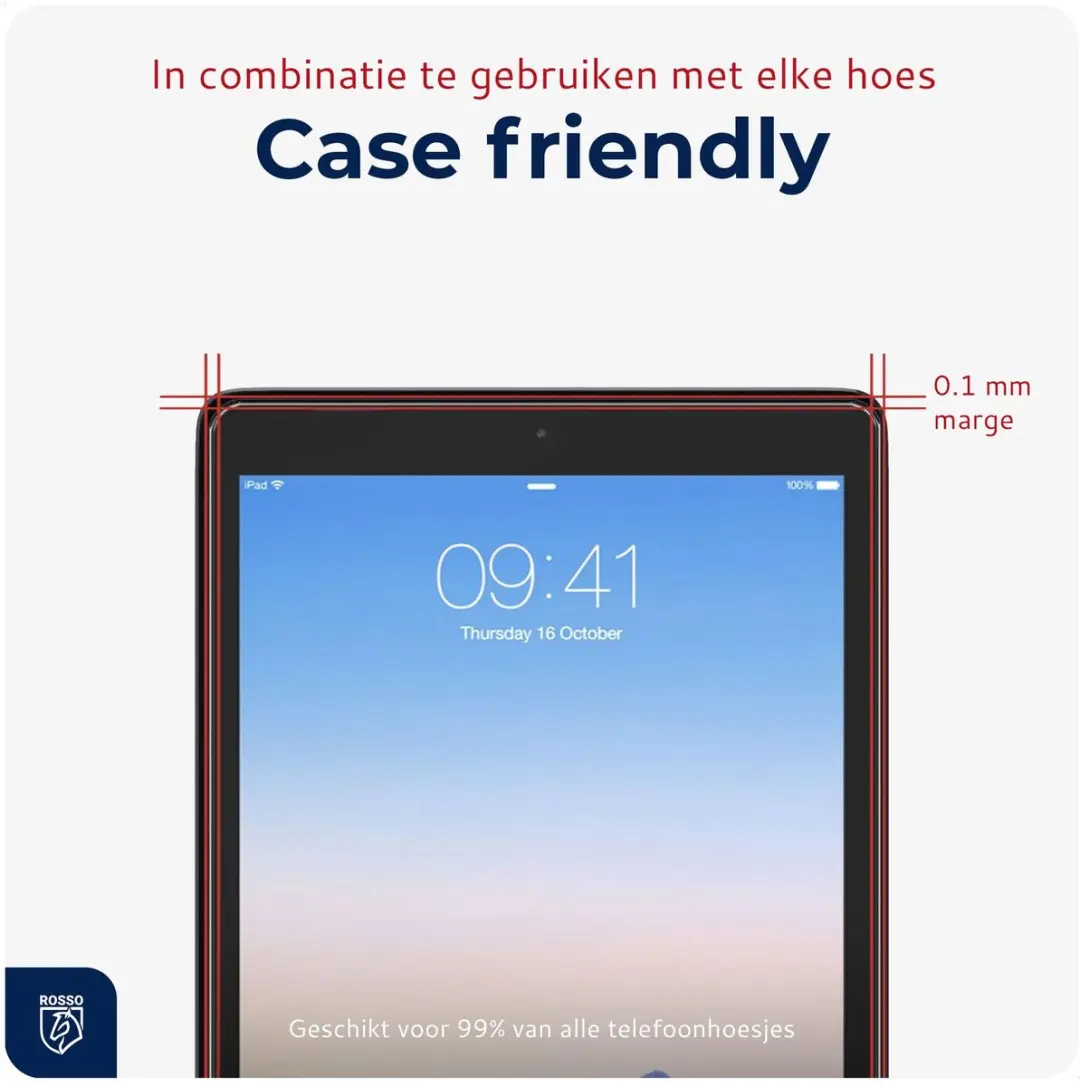 Rosso Screenprotector 244914 - 2 Stuks - iPad 9.7/10.2/Air 2/Pro 12.9