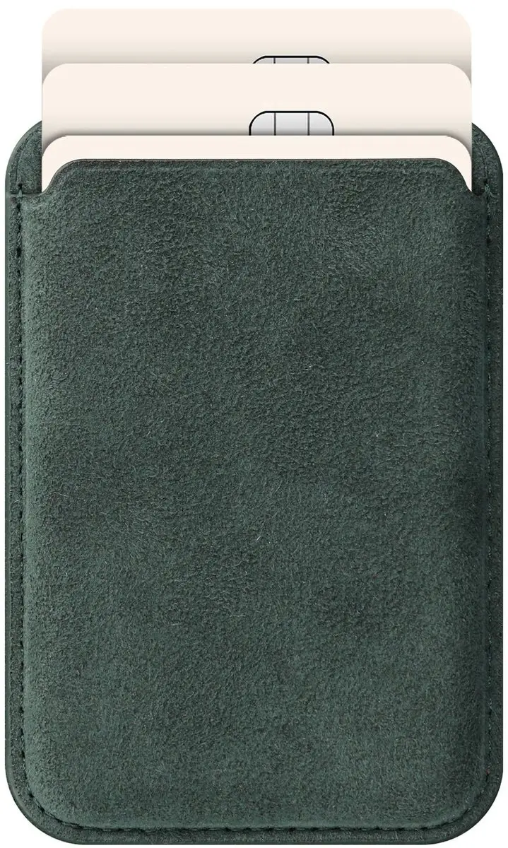 Rosso Avanti iPhone 14 Pro Hoesje - Groen - 3 Pasjes
