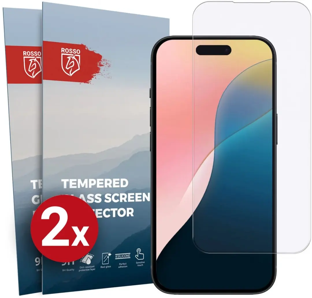 Rosso Screen Protector iPhone 16 Plus 9H