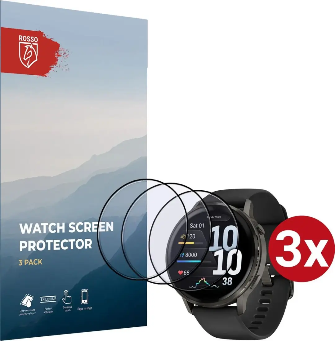 Rosso Hybrid Glass Garmin Venu 4 Screen Protector