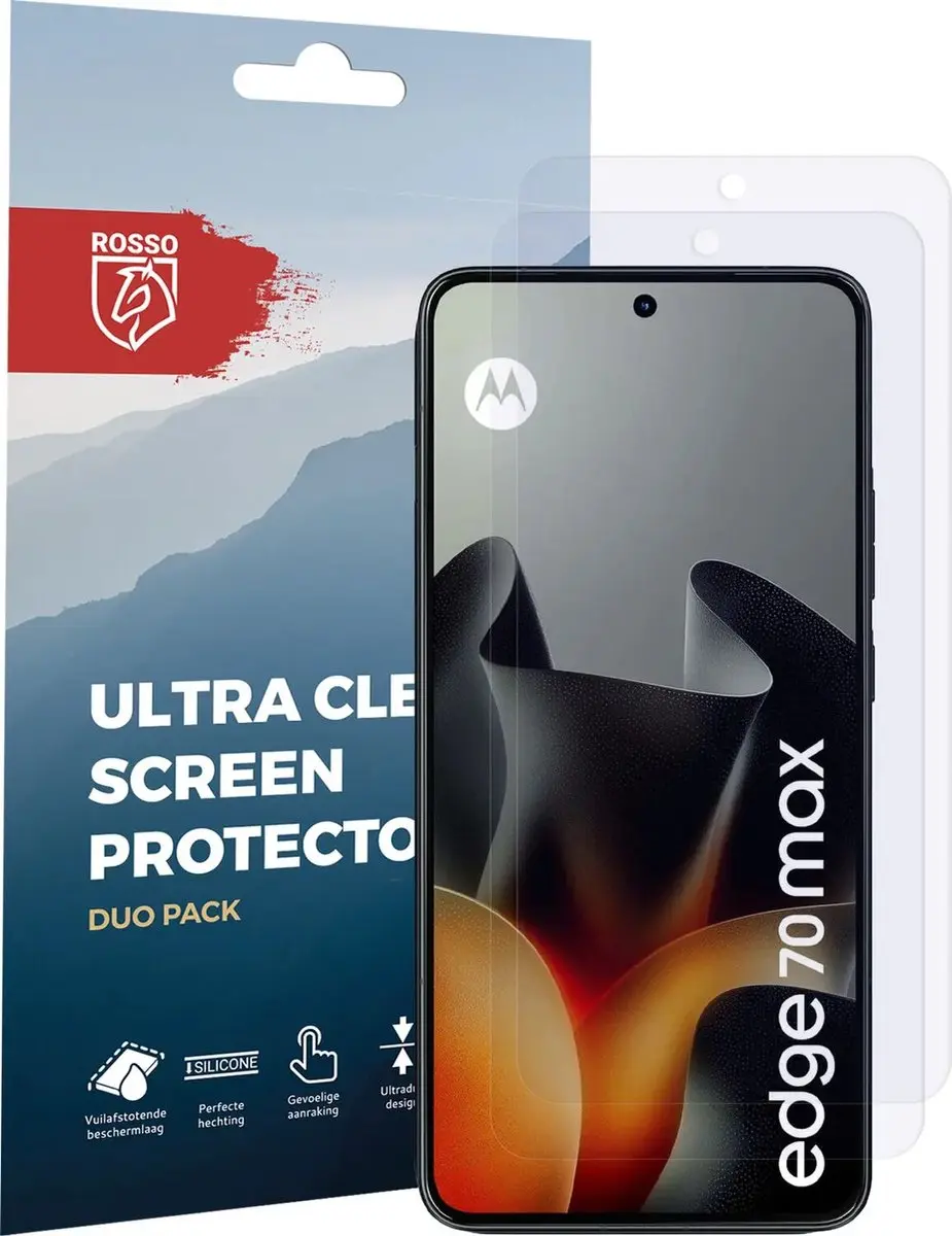 Rosso Screen Protector Motorola Edge 70 Max - 2 Stuks