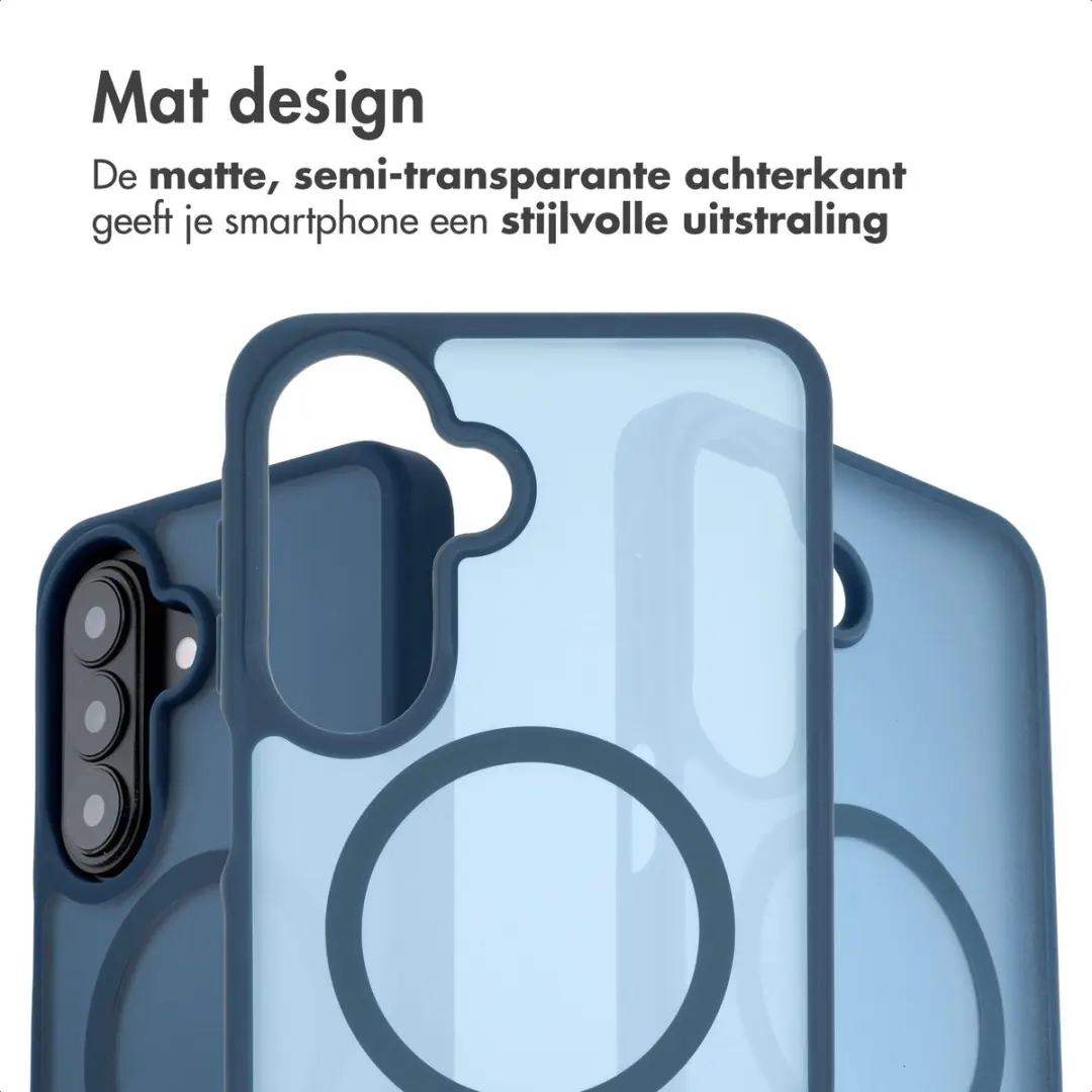 Imoshion Galaxy A27 Hoesje - Donkerblauw - MagSafe