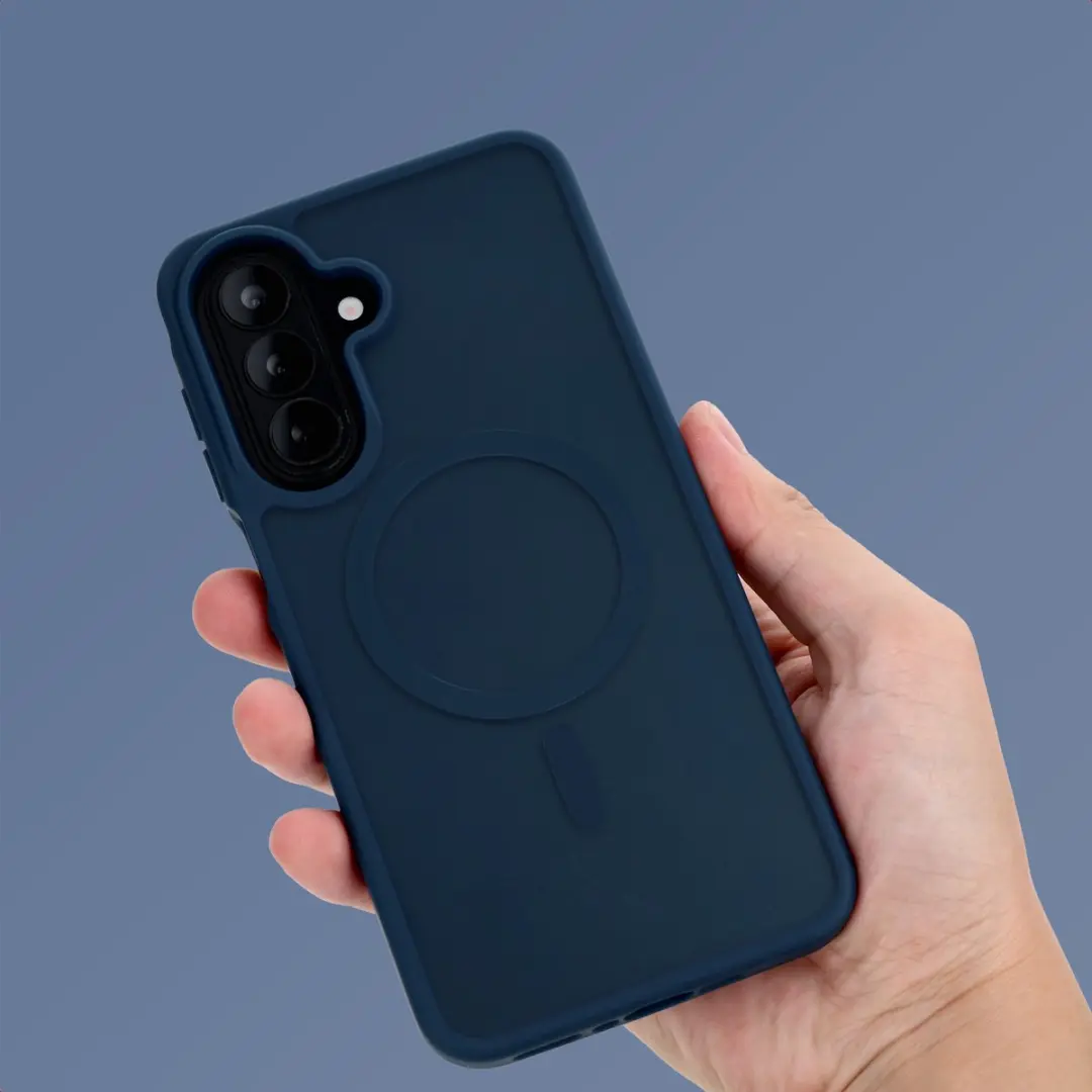 Imoshion Galaxy A27 Hoesje - Donkerblauw - MagSafe