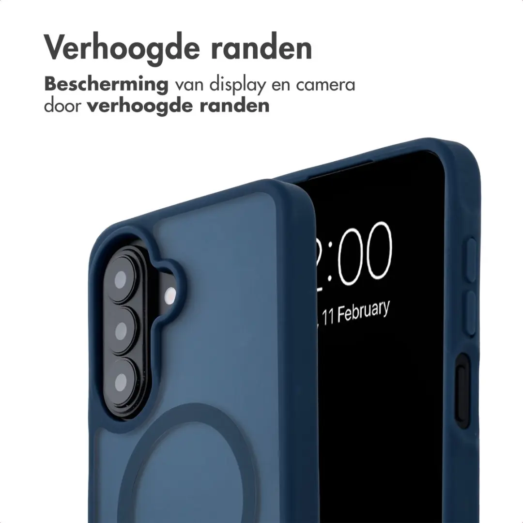 Imoshion Galaxy A27 Hoesje - Donkerblauw - MagSafe