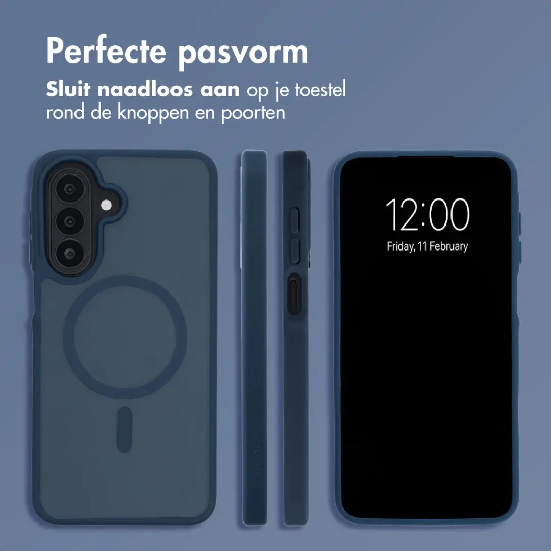 Imoshion Galaxy A27 Hoesje - Donkerblauw - MagSafe
