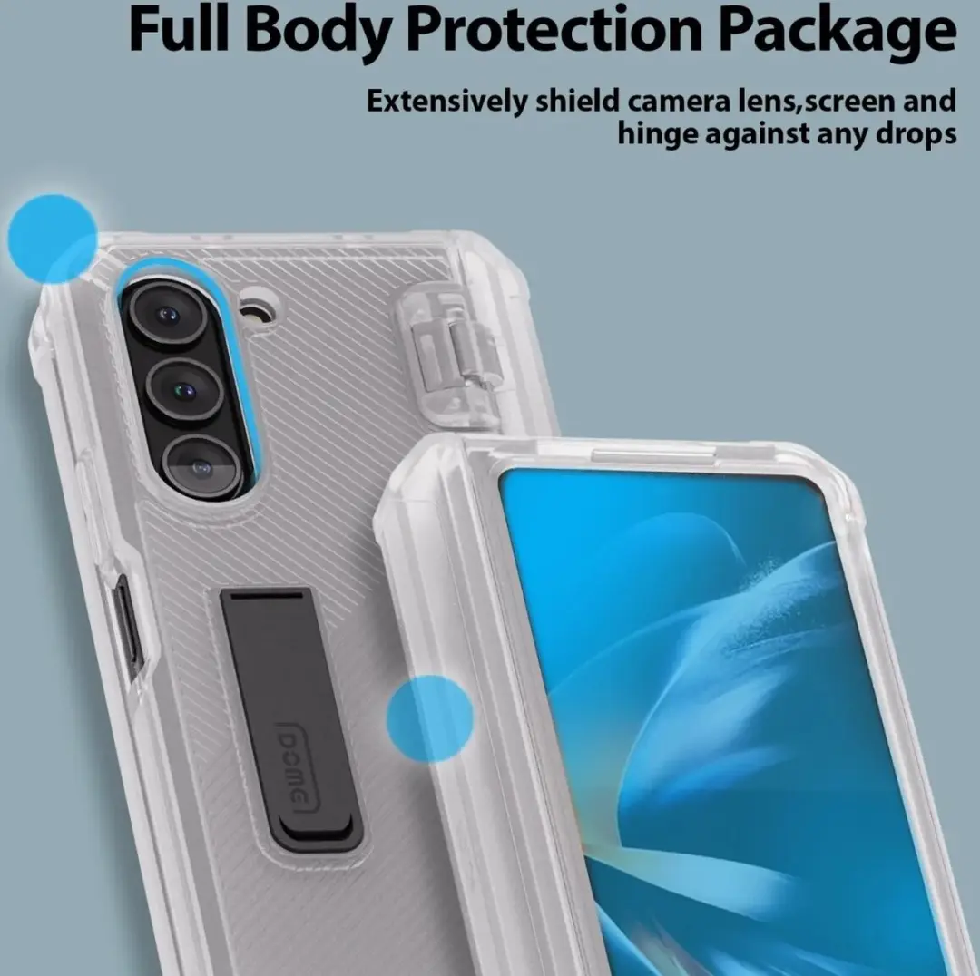 Whitestone Dome Escudo Case Samsung Galaxy Z Fold 5 - Transparant