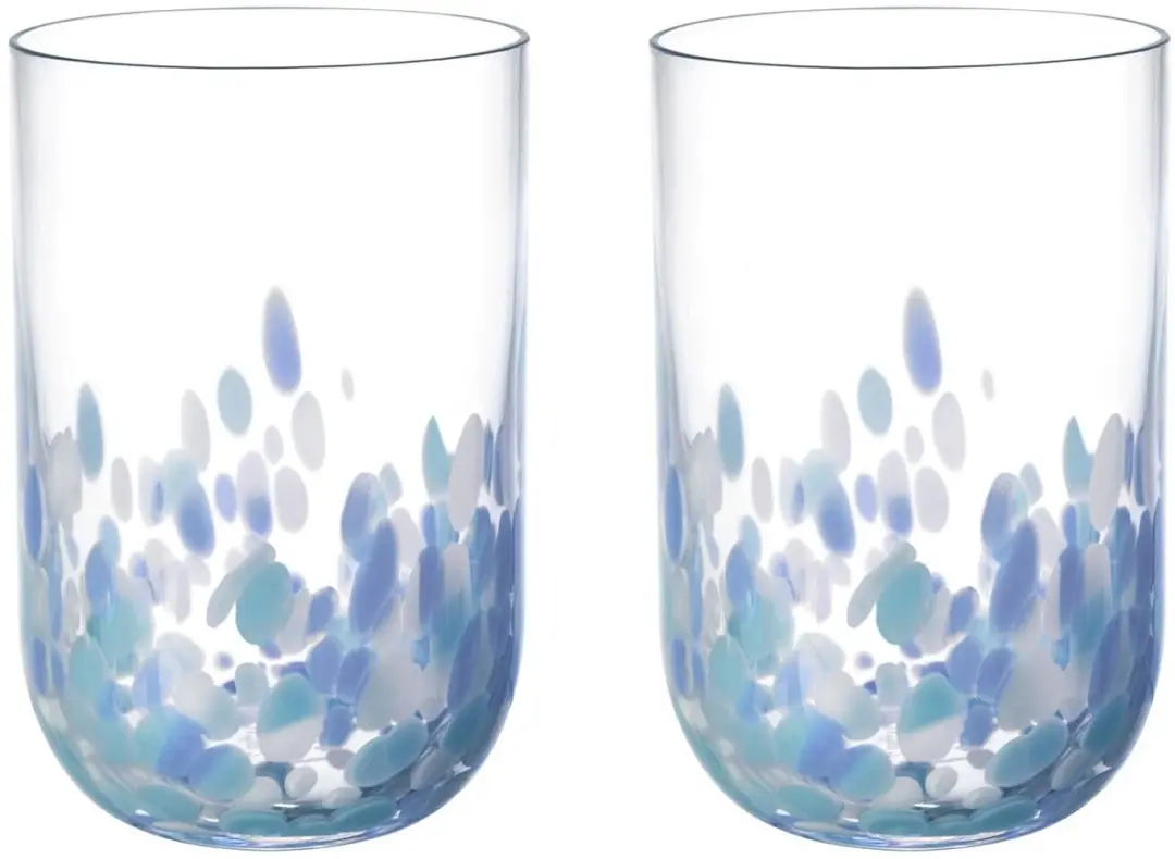 Longdrinkglas Like Confetti 300 ml Set van 2