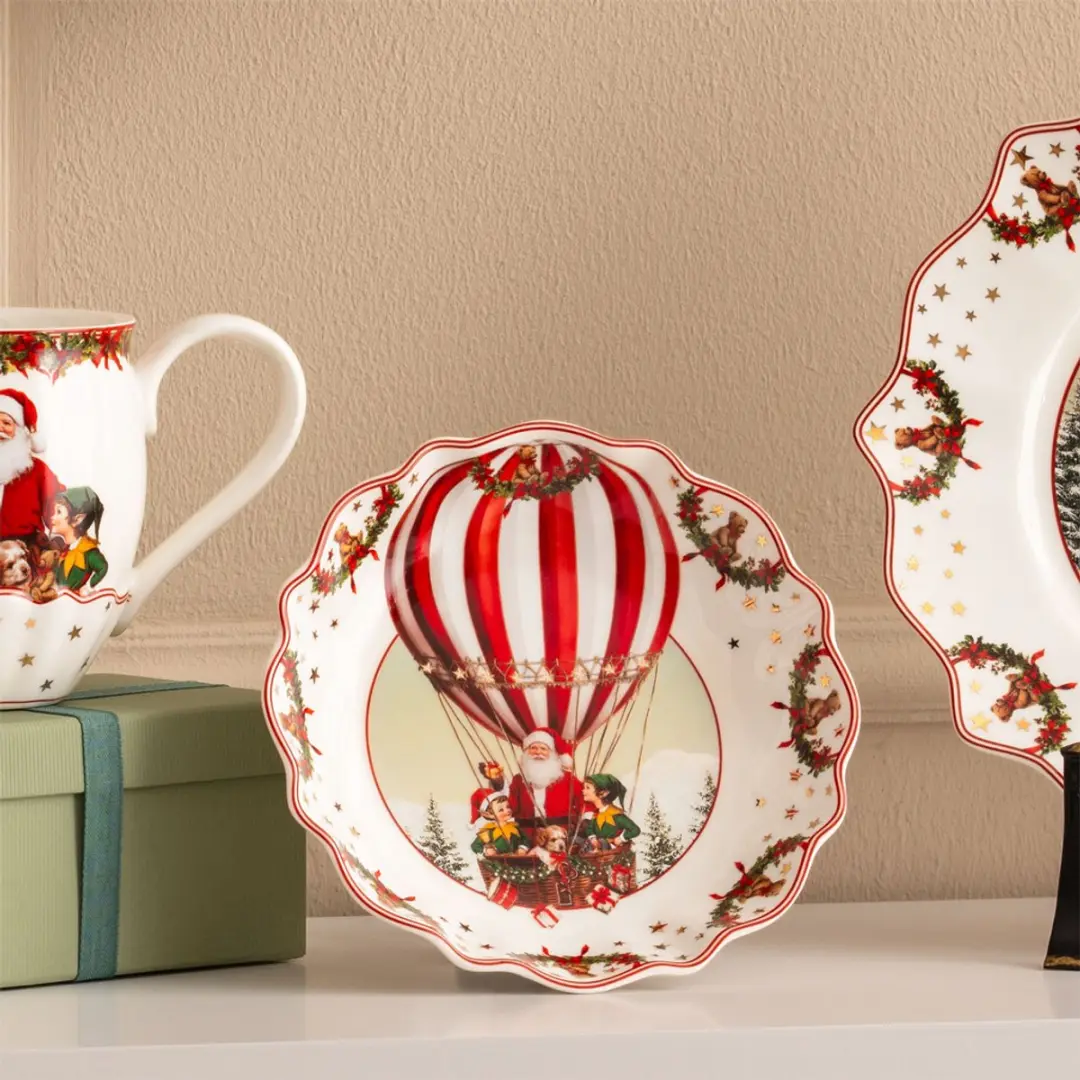 Villeroy & Boch Jaarlijkse kersteditie Jaarschaal 2026 - Veelkleurig - afbeelding 2 van 5