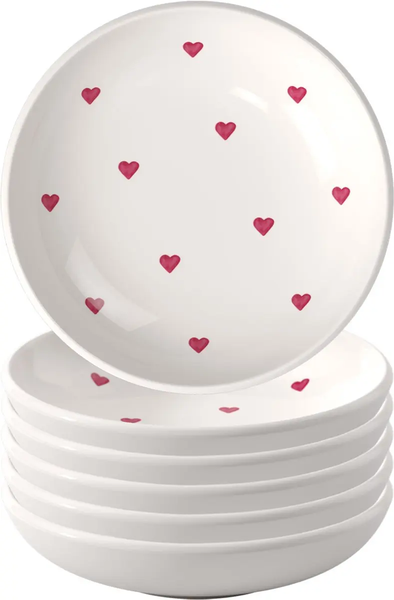 Dipschalen With Love ø 11,7 cm Set van 6