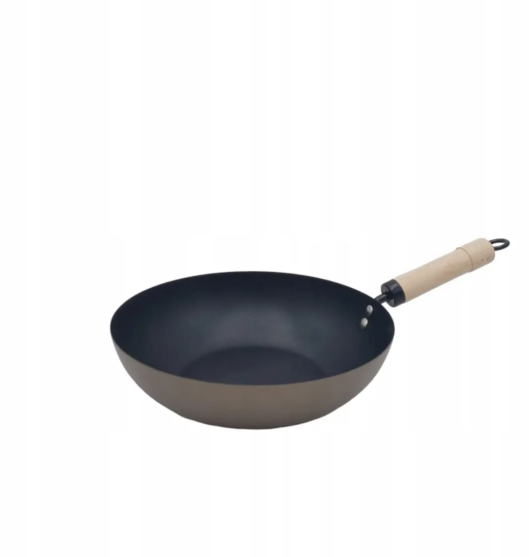 Rossner Wok Koekenpan Staal 26 cm Anti-aanbak