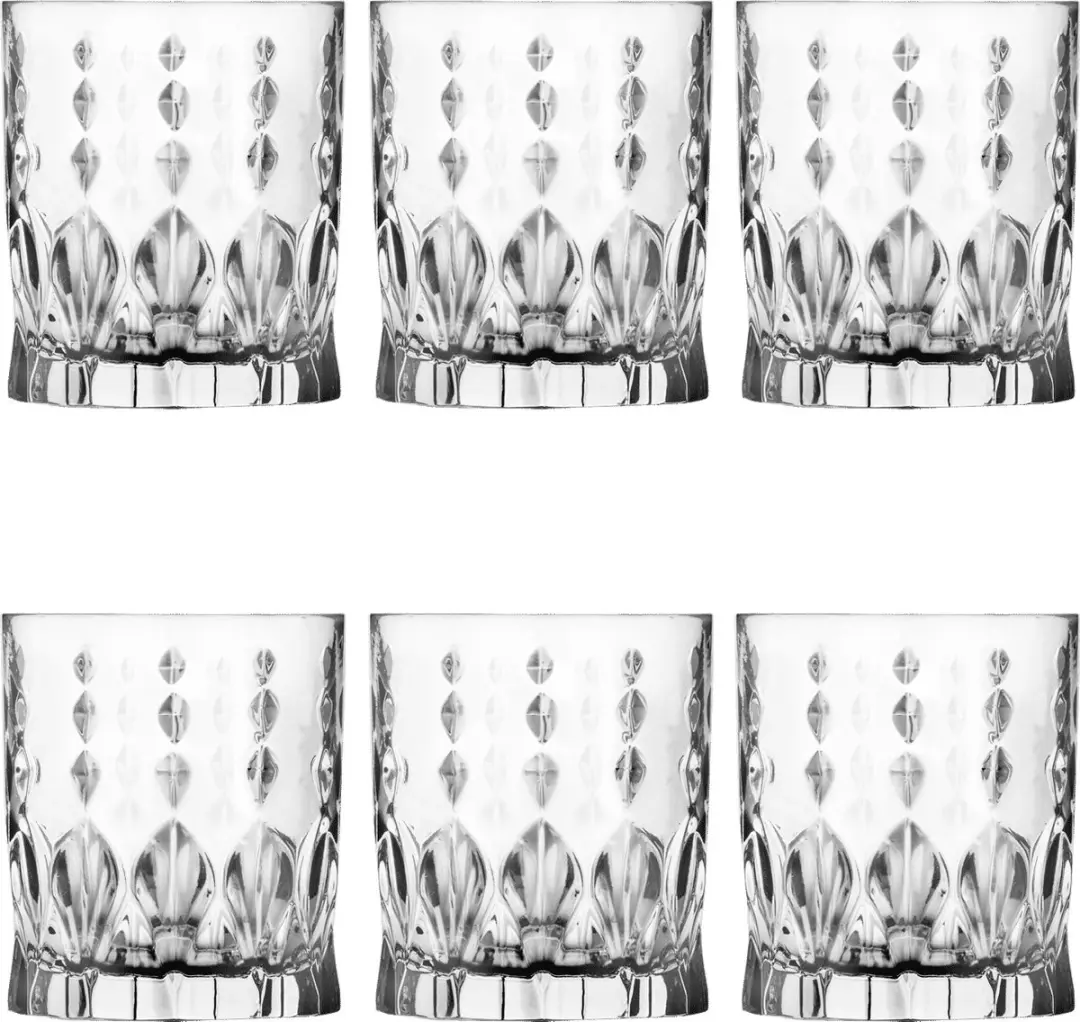 RCR Marilyn Tumbler 34cl - 6 Stuks - Transparant
