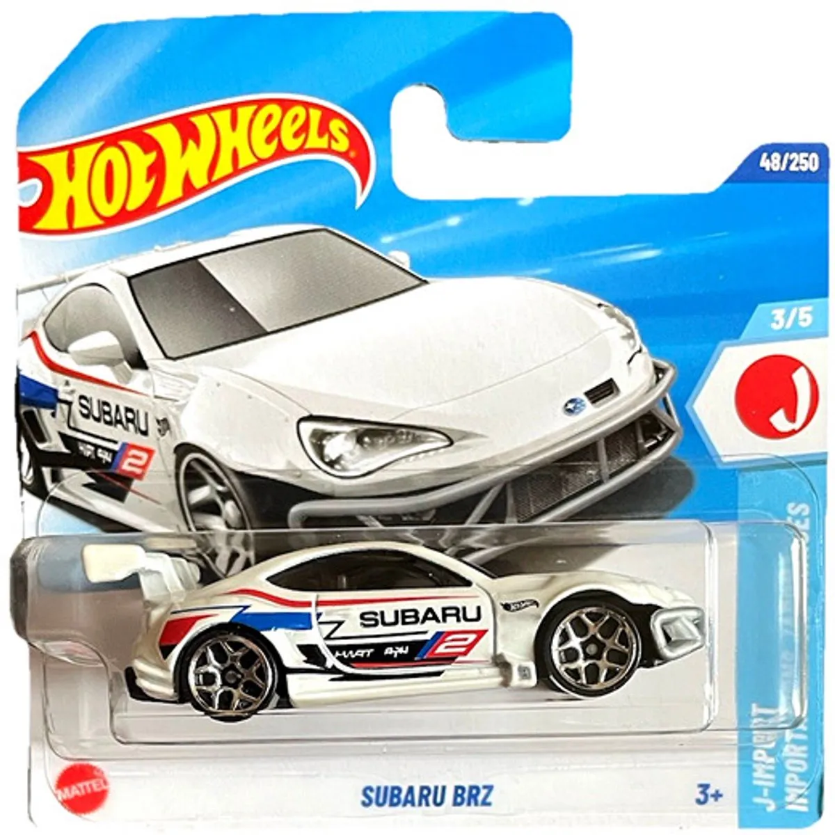 Hot Wheels Subaru BRZ Pandem White 1:64