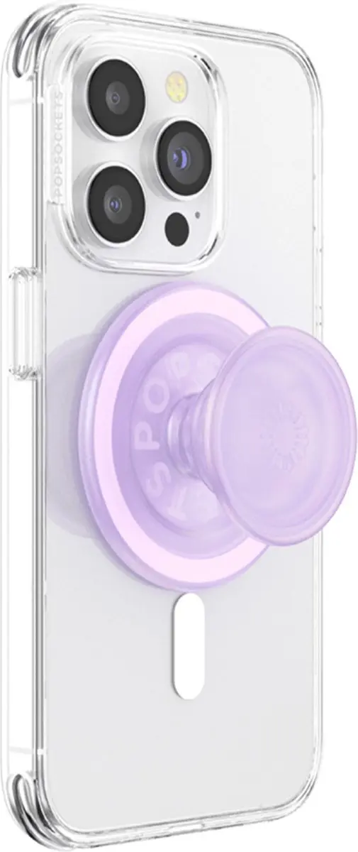 PopSockets PopGrip 806878 MagSafe Round - Transparant