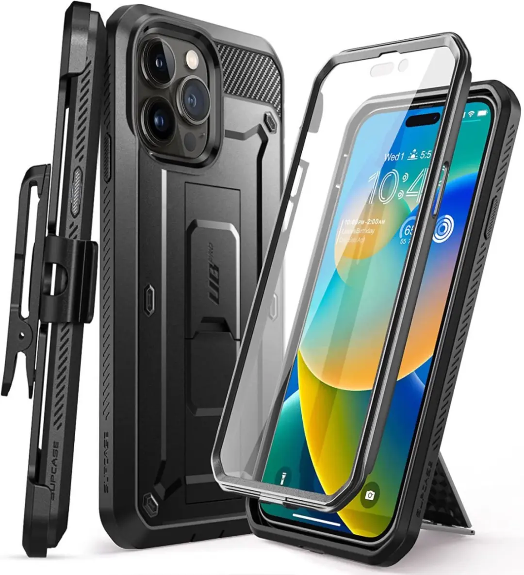 Supcase Unicorn Beetle Belt Clip Hoesje iPhone 14 Pro