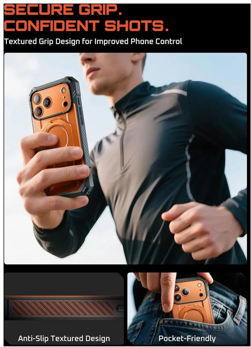Supcase Unicorn Beetle Grip Pro BACK-SPC-GPRO-OG-17X - Oranje