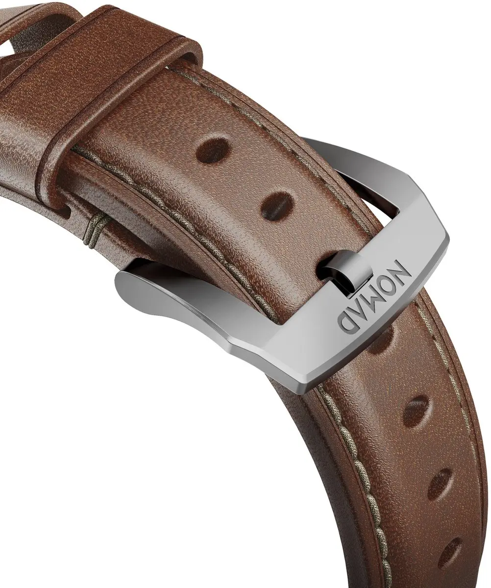 NOMAD Traditional Horlogeband Apple Watch 44/45/49mm - Bruin - afbeelding 6 van 6