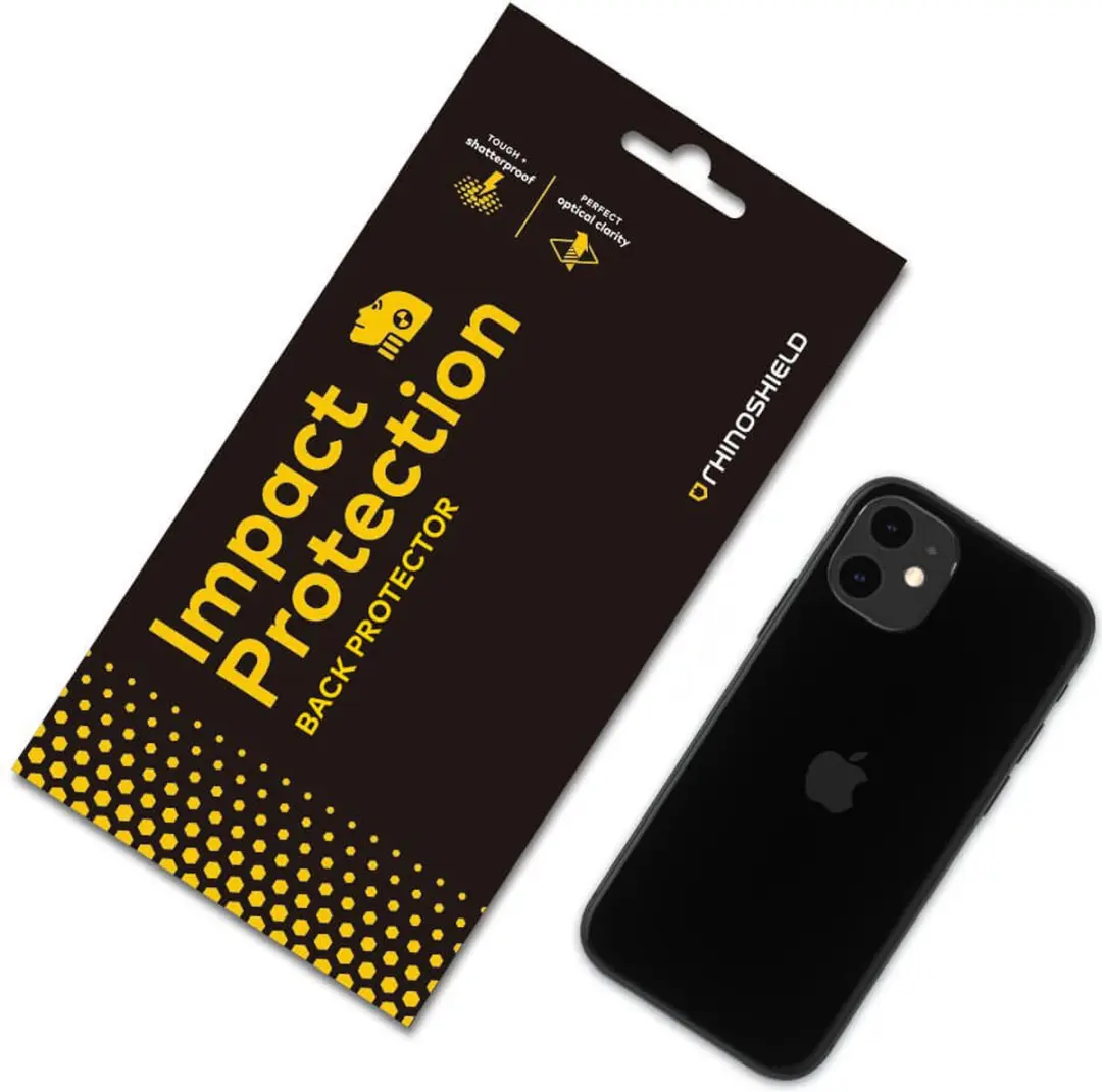 RhinoShield Impact Protection iPhone 12 Pro Max back protector