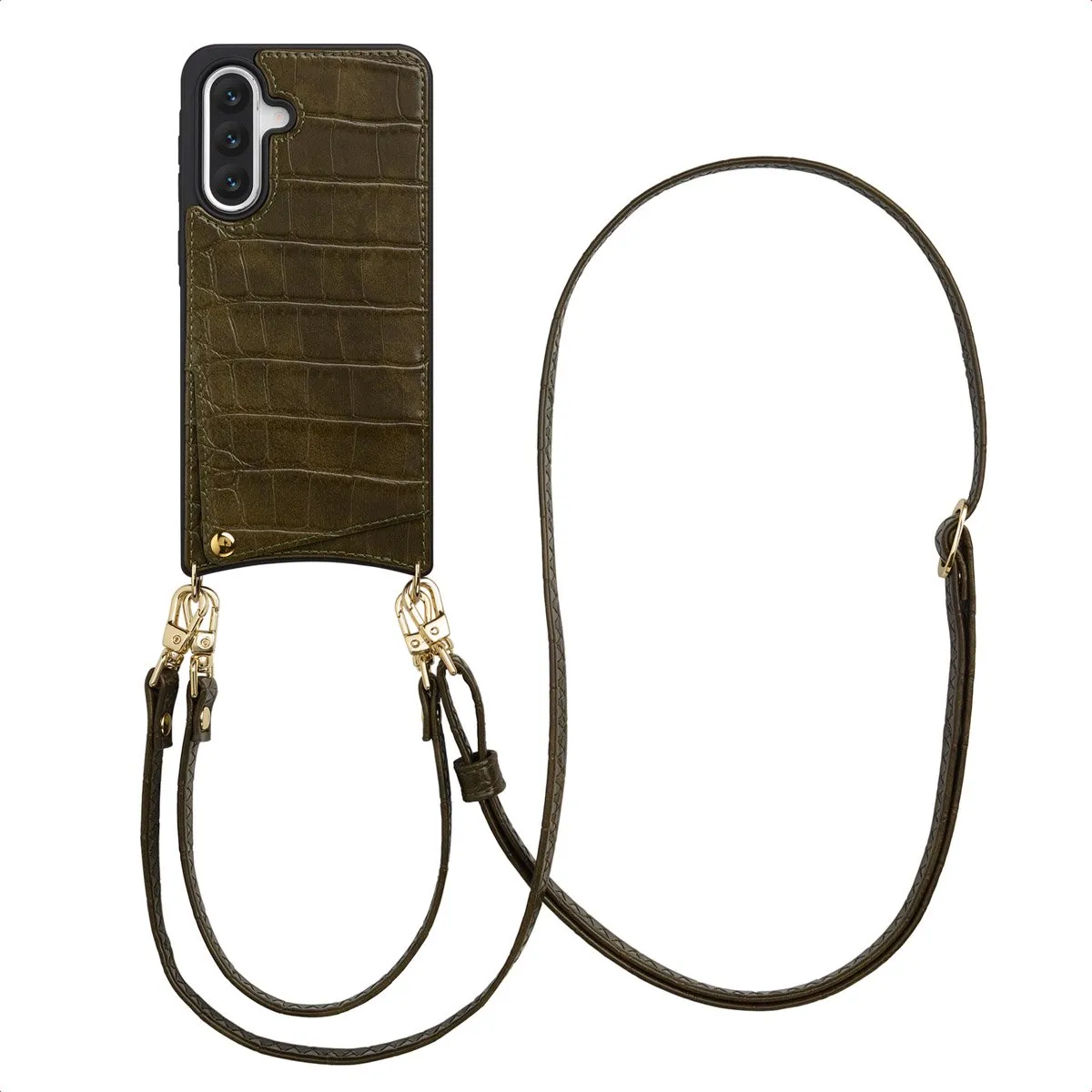 Selencia Croco Backcover Hoesje Samsung Galaxy A36