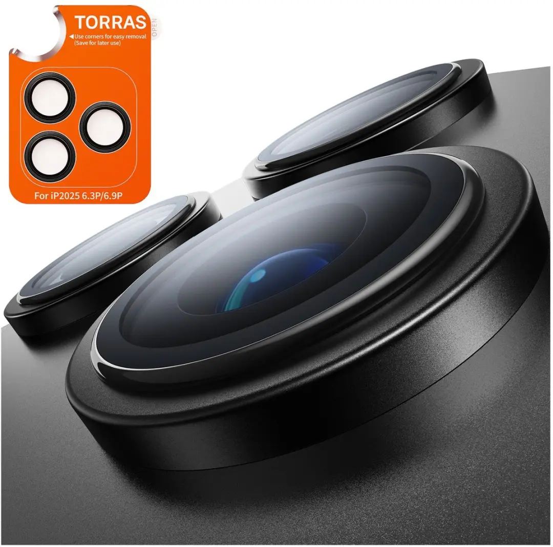 Torras LensGuard iPhone 17 Pro Camera Lens Protector