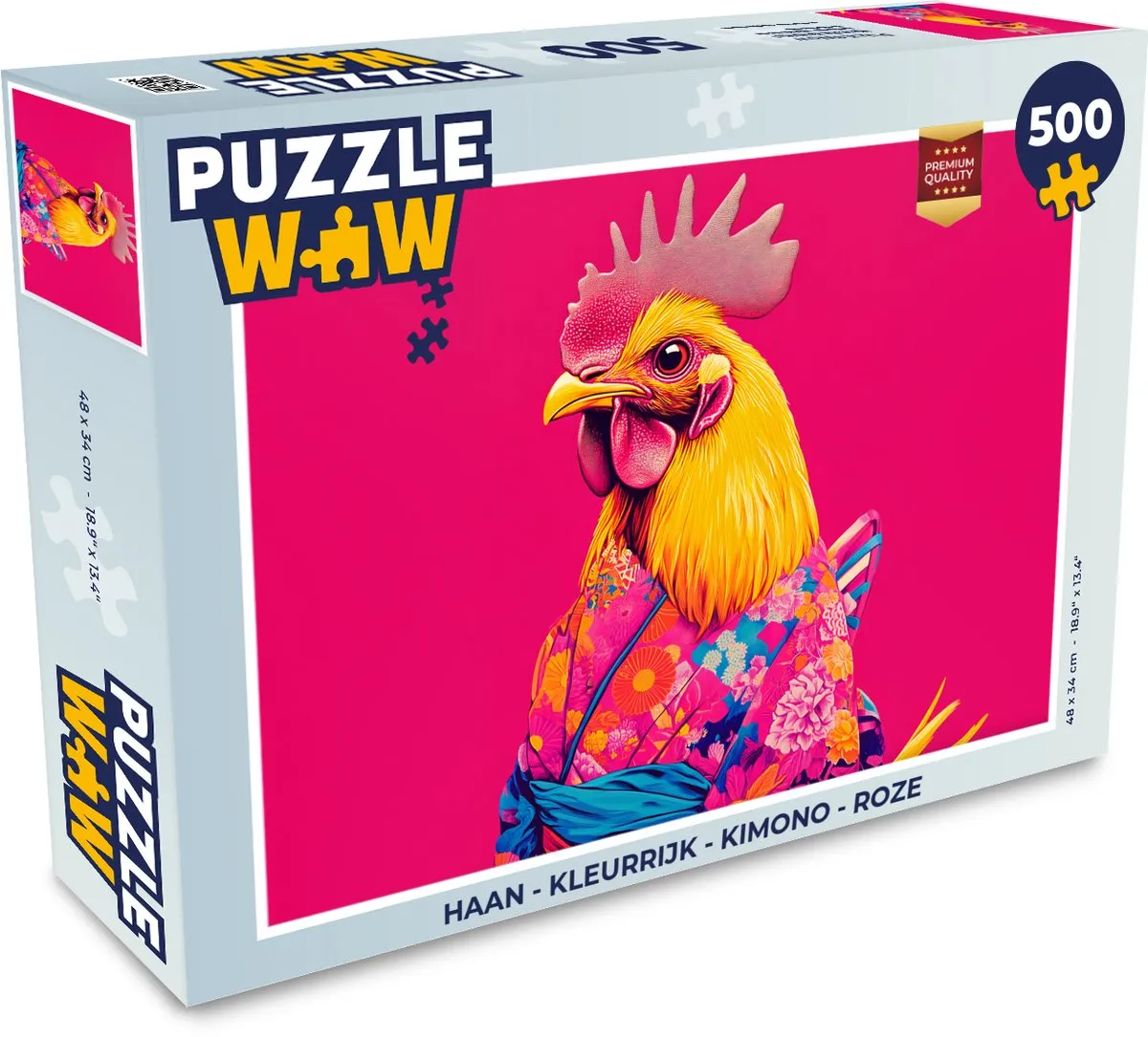 PuzzleWow Kimono Puzzel Haan