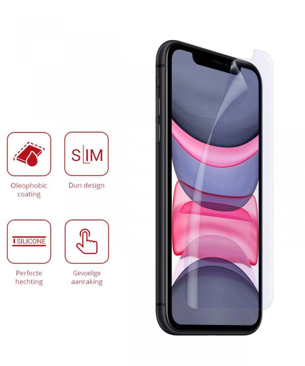 Rosso Screen Protector Ultra Clear iPhone 11 - 2 Stuks