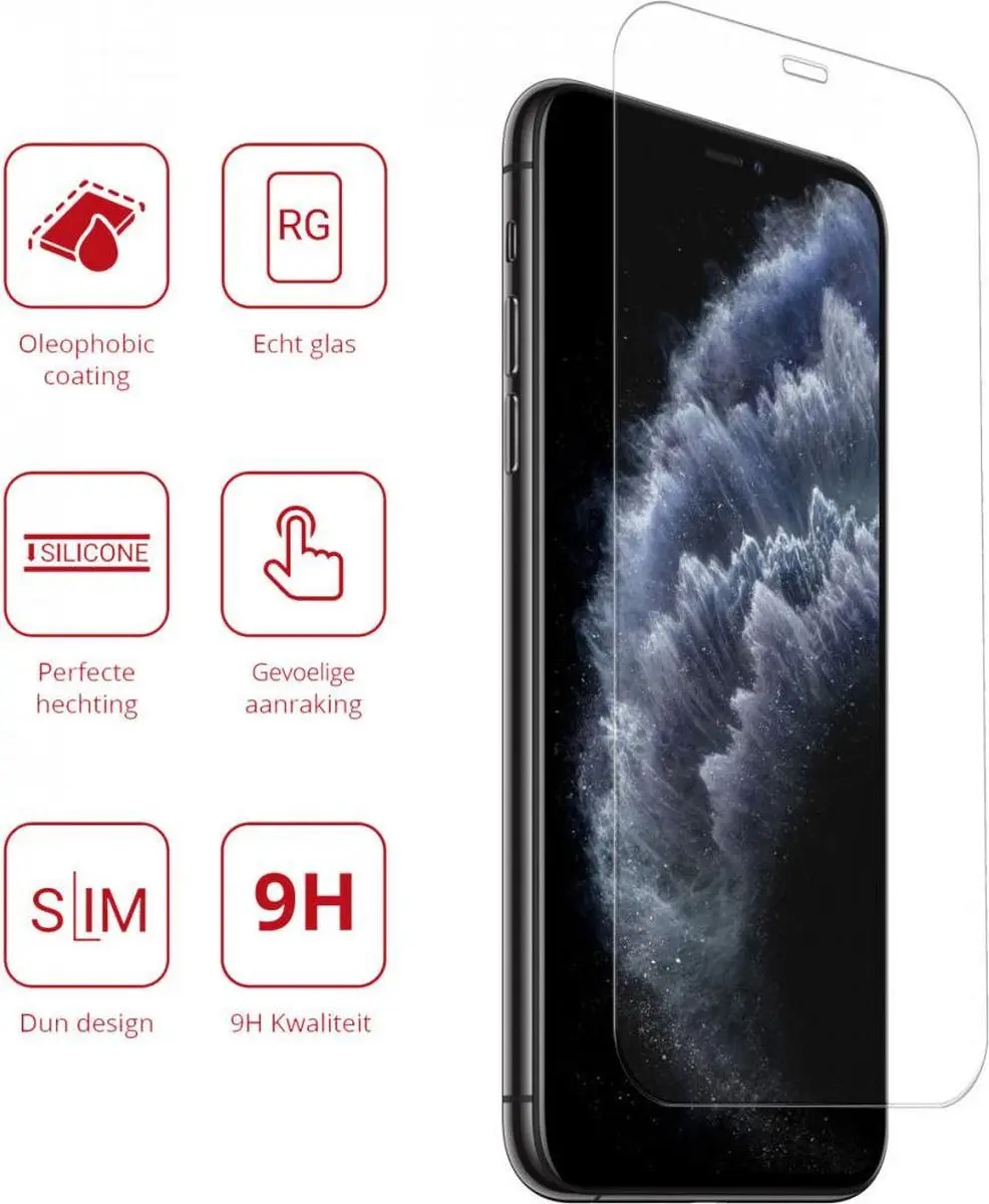 Rosso 9H Tempered Glass iPhone 11 Pro Schermbeschermer