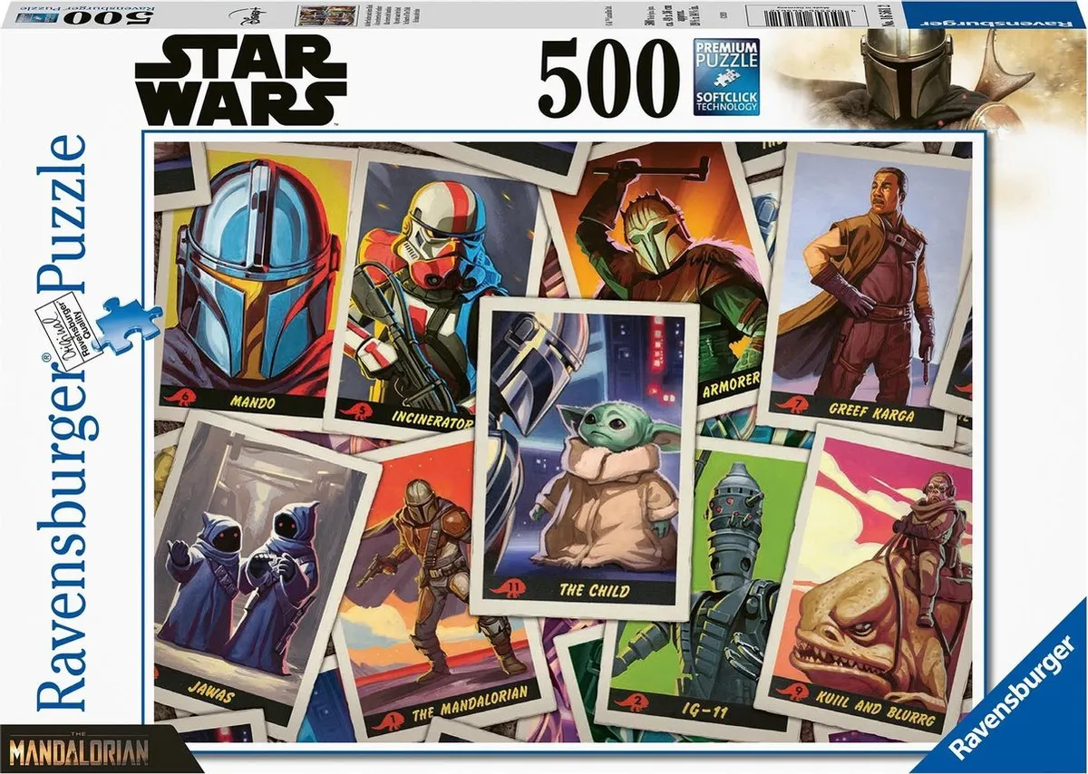 Ravensburger Disney Star Wars The Mandalorian Puzzel 500 Stuks