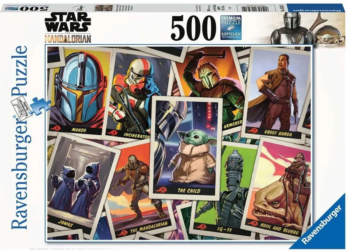 Ravensburger Disney Star Wars The Mandalorian Puzzel 500 Stuks