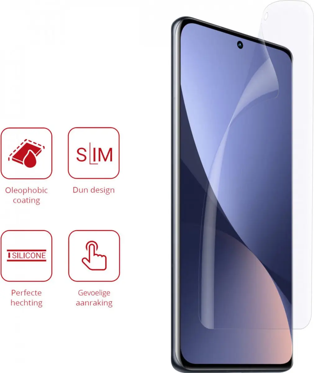 Rosso Screen Protector Ultra Clear - Xiaomi 12/12X - 2 Stuks