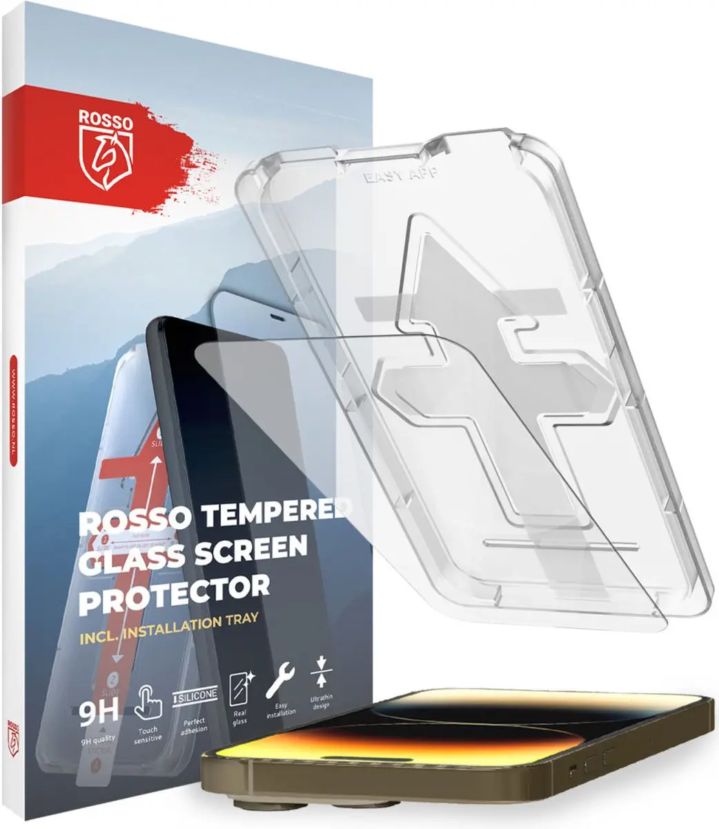 Rosso Gehard Glas Screenprotector iPhone 14 Pro Max