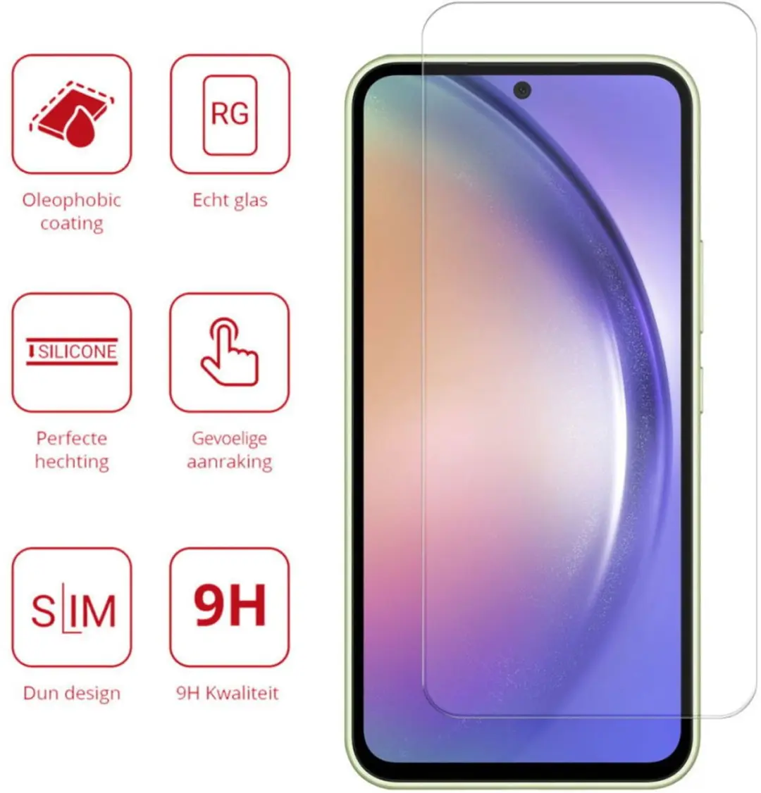 Rosso 9H Tempered Glass Screen Protector Samsung Galaxy A54