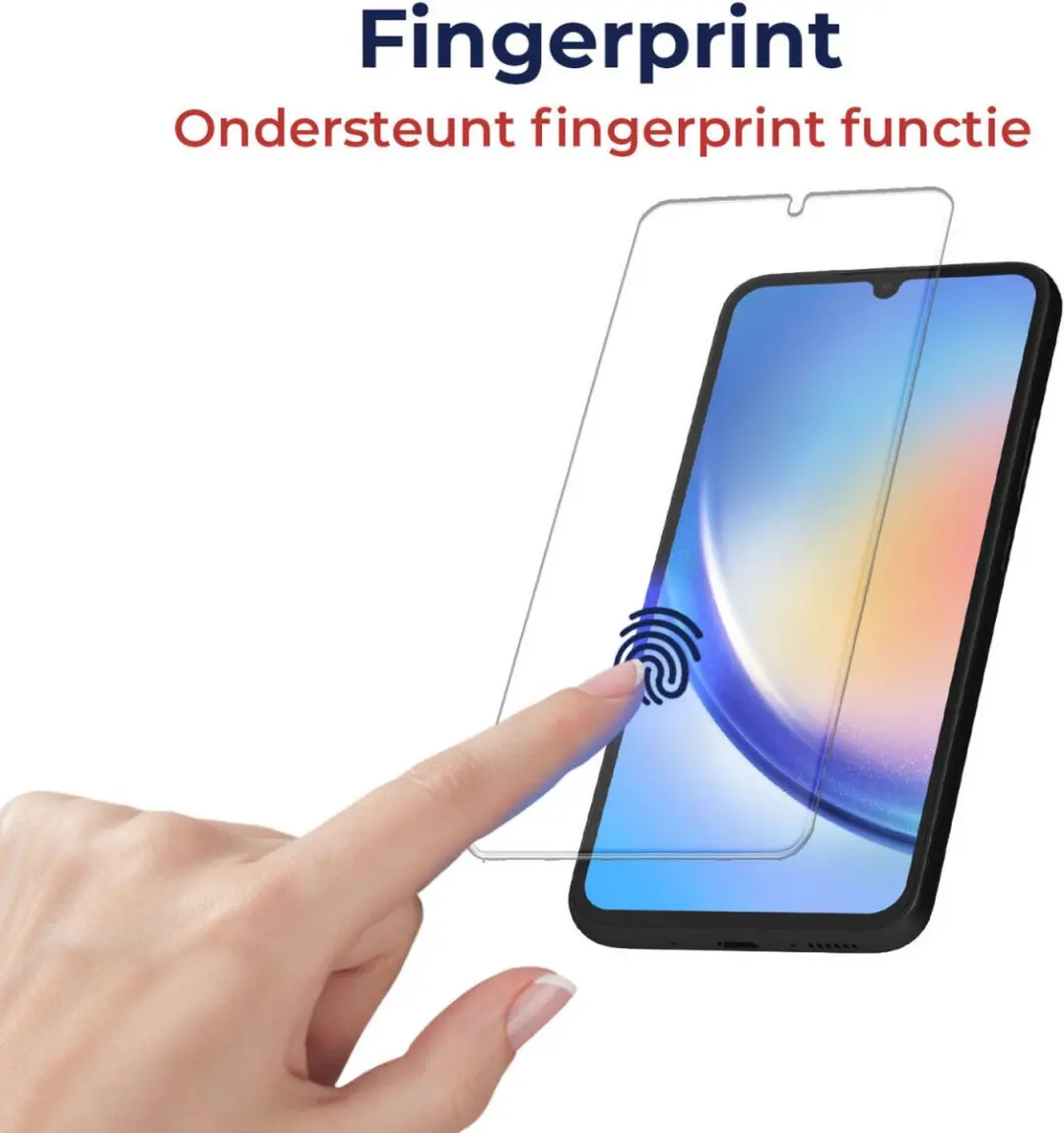 Rosso Tempered Glass Screenprotector Samsung Galaxy A34 - 1 Stuk