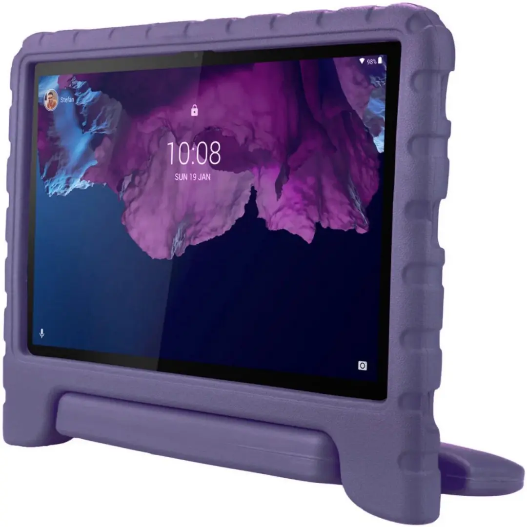 HappyCase Kinder Tablethoes Lenovo Tab M10 Gen 1 - Paars