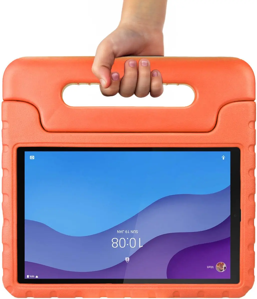 HappyCase Kinderhoes Lenovo Tab M10 HD Gen 2 - Oranje