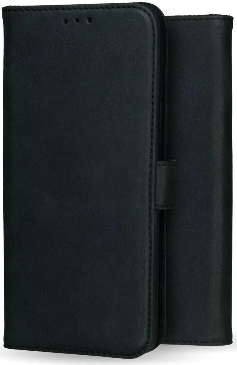 Rosso Deluxe Book Case Samsung Galaxy S23 FE - 3 Pasjes - Zwart
